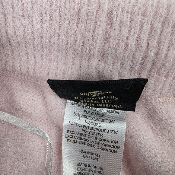 Paul Tazewell Light Pink Sweater Rib Bottom Flare Pants WICKED Oversized Sz 2XS - Picture 11 of 14